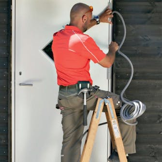 Dyttestrimmel montering 2 Dyttestrimmel montering 2